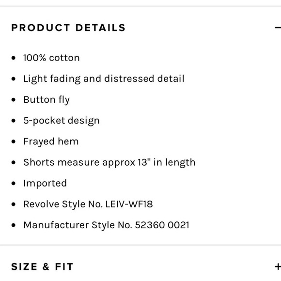 Levi’s Premium Wedgie Short size 25 in Awesome Street - Picture 6 of 9